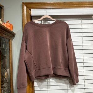 All in Motion Mauve Crewneck Sweatshirt